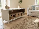 Mueble de TV rústico en Zalema Linares y Jaen
