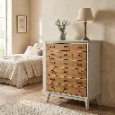 Cómoda Cajonera Gris Claro en zalema decoracion