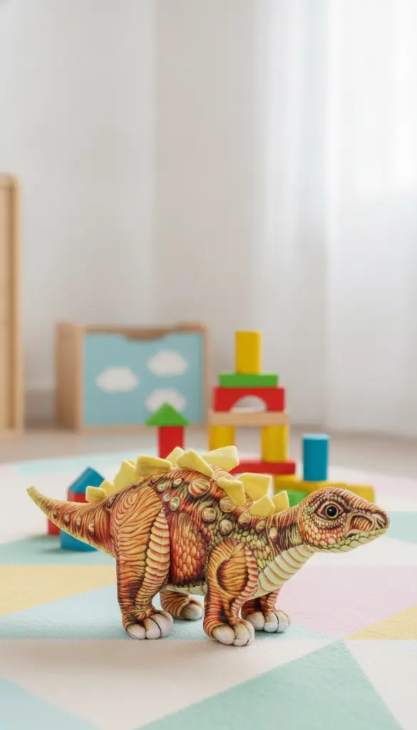 AI Generated Instagram Story Estegosaurio Cuarto de Juegos