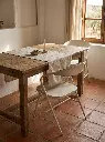 Silla Bistró Blanca Vintage en zalema decoracion