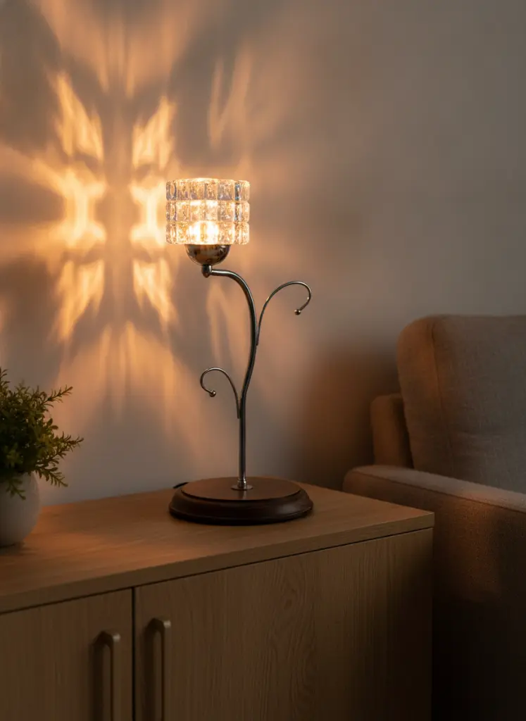 Lámpara de Sobremesa en ambiente decorativo