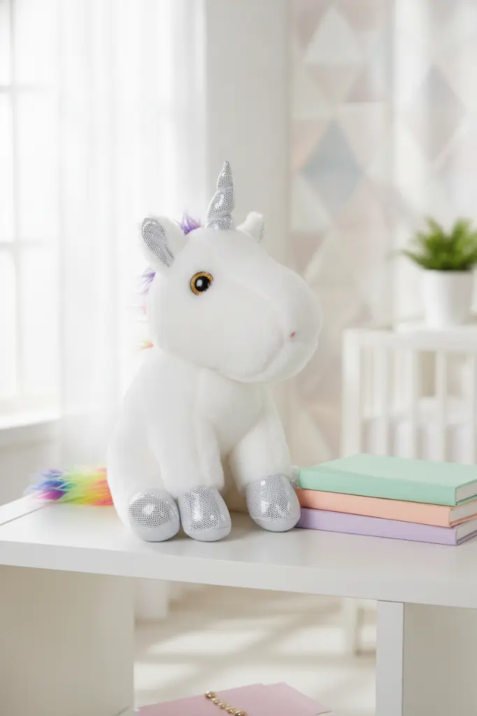 Peluche Unicornio LED