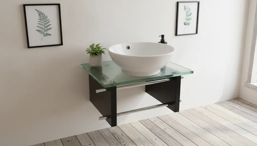 lavabo de pared moderno