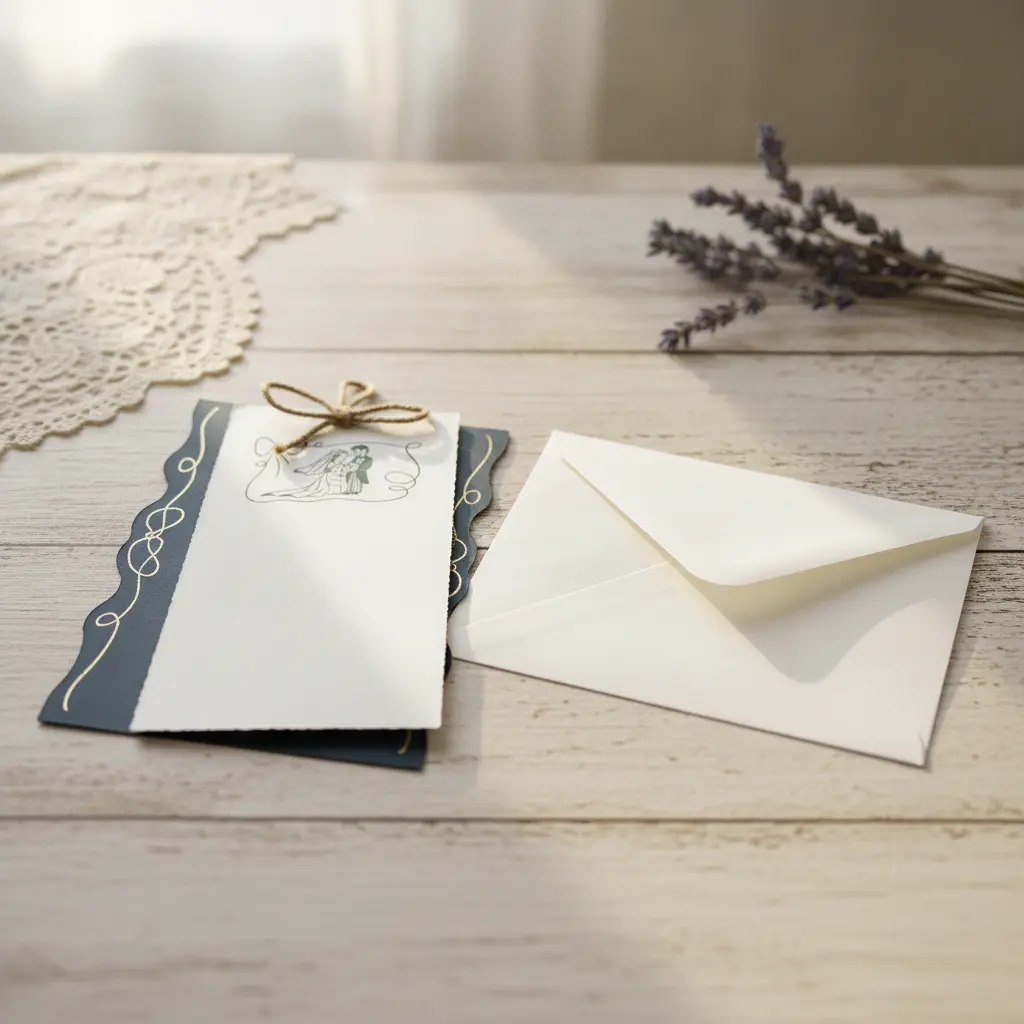 Invitación de boda de Zalema Decoracion