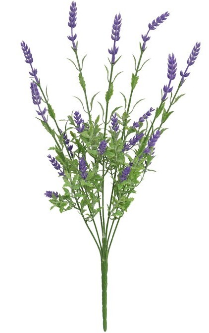 Ramo de Lavanda Artificial en Violeta para Decoración - 49cm