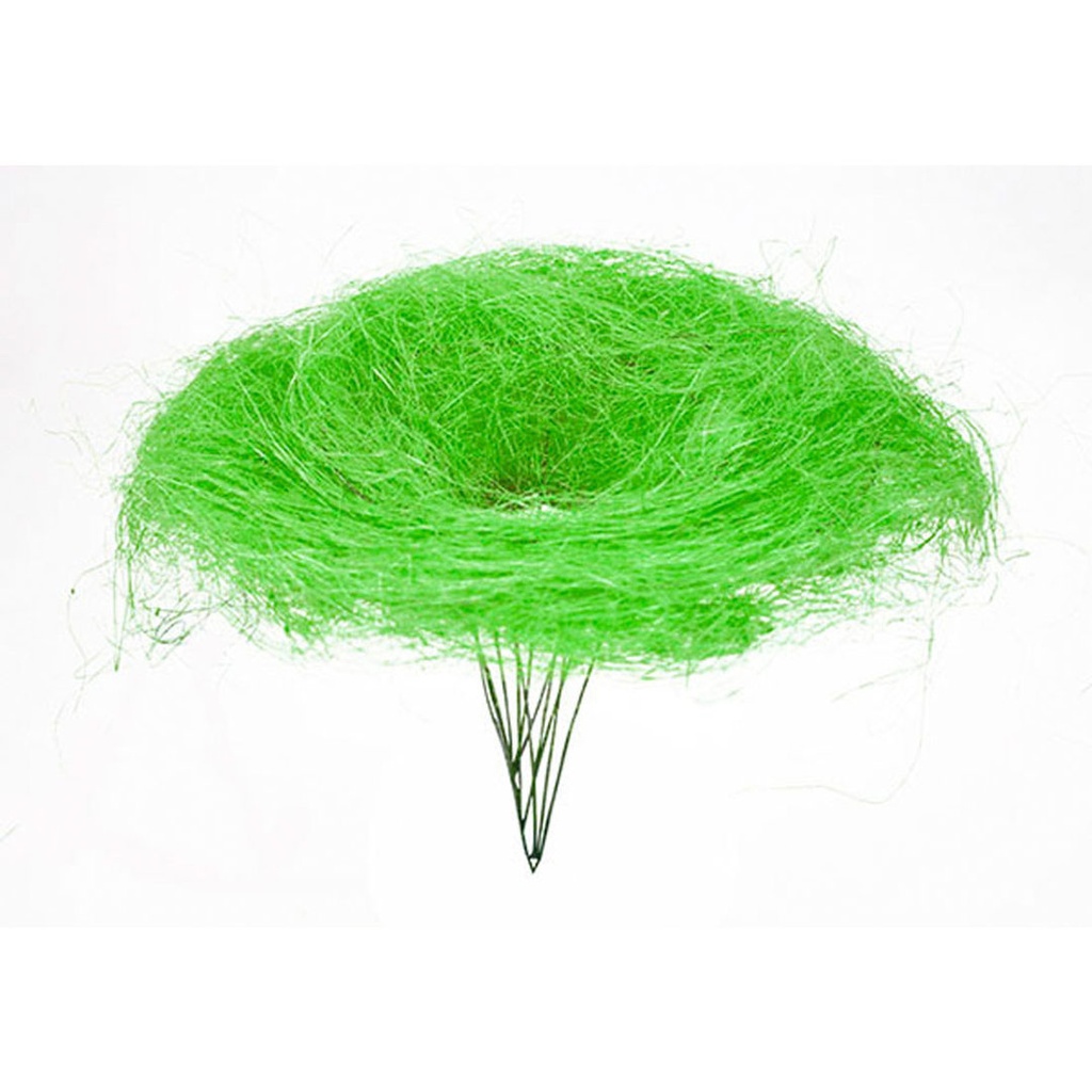 [WAH 040-200.62] Portabouquet redondo verde