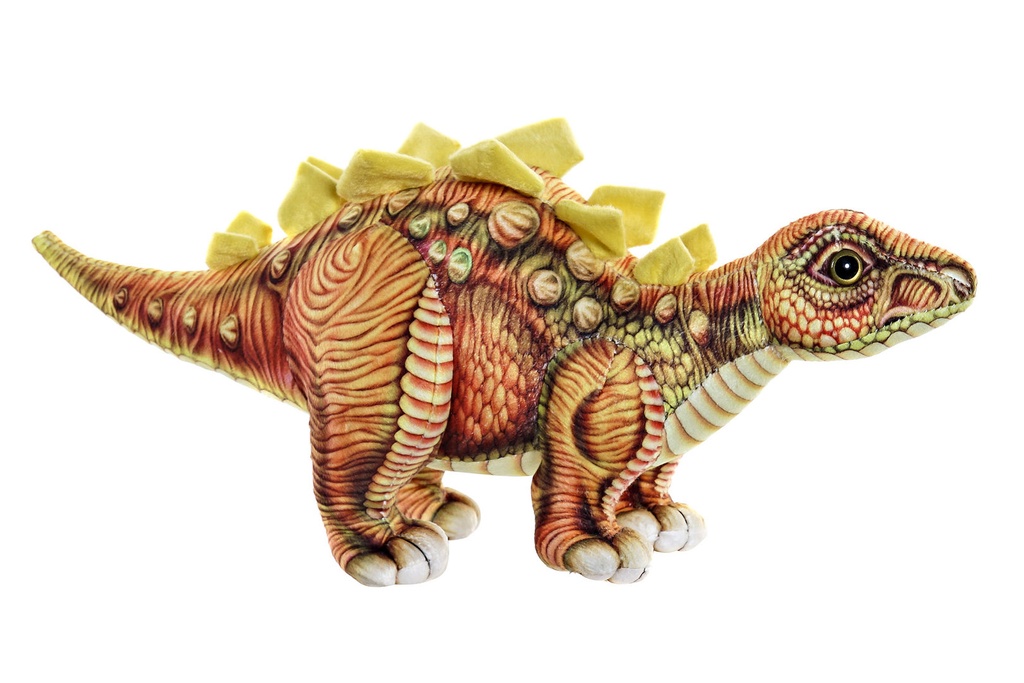 [WITPE-172539] Peluche Dinosaurio Estegosaurio Naranja - Colección Infantil Zalema