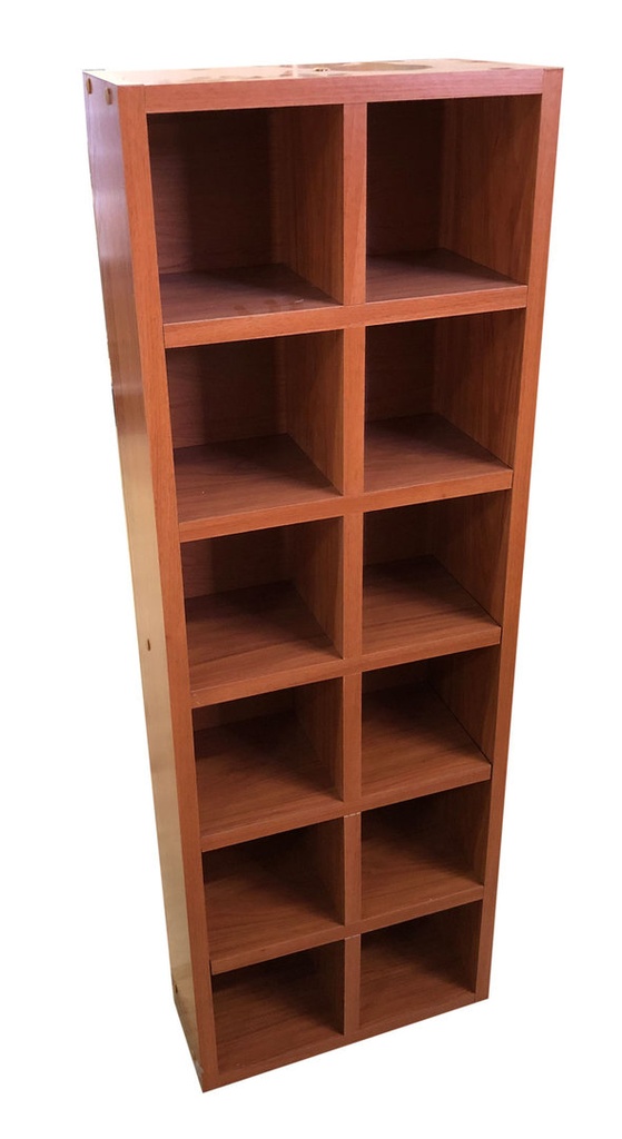 [WELA4CED] Mueble porta cd desmontado color cerezo
