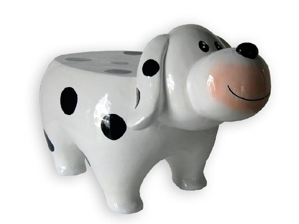 Figura fibra vidrio perro