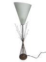 Lámpara de Sobremesa Artística - Forja y Cristal (73 cm)