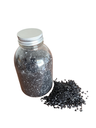 Botella de Cristal Negro Decorativo - Zalema Home