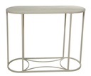 Mesa Consola de Diseño Moderno Metal y Madera - 90x32x75cm