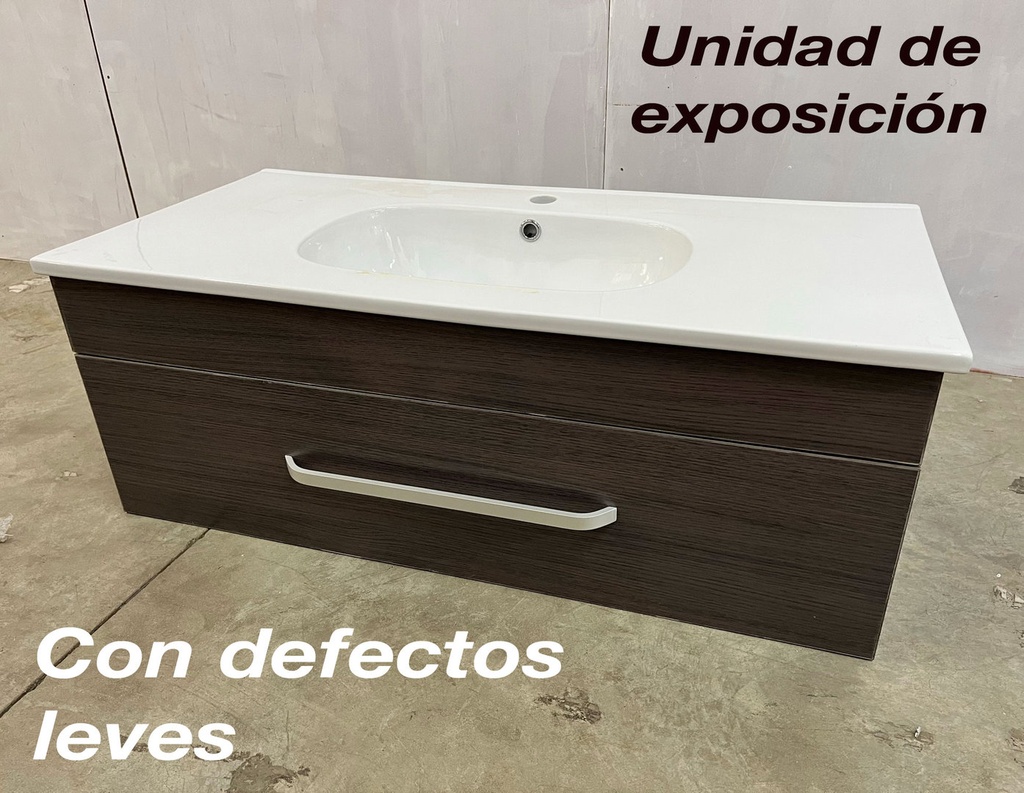 Mueble con lavabo de exposicion