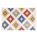 Alfombra Kilim Geométrica 160x230 de estilo Boho