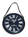 Reloj de pared Vintage en Jaén: Estilo Industrial Negro 45cm