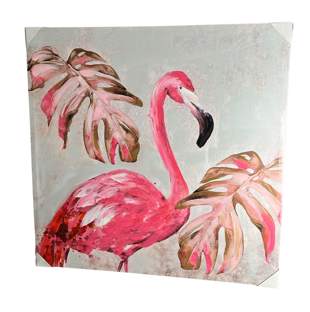 [GB7027] Cuadro flamenco 100 x100 cm.