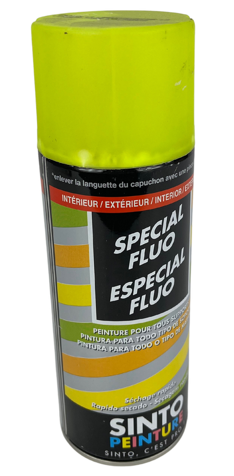 [1017] Spray amarillo flourescente