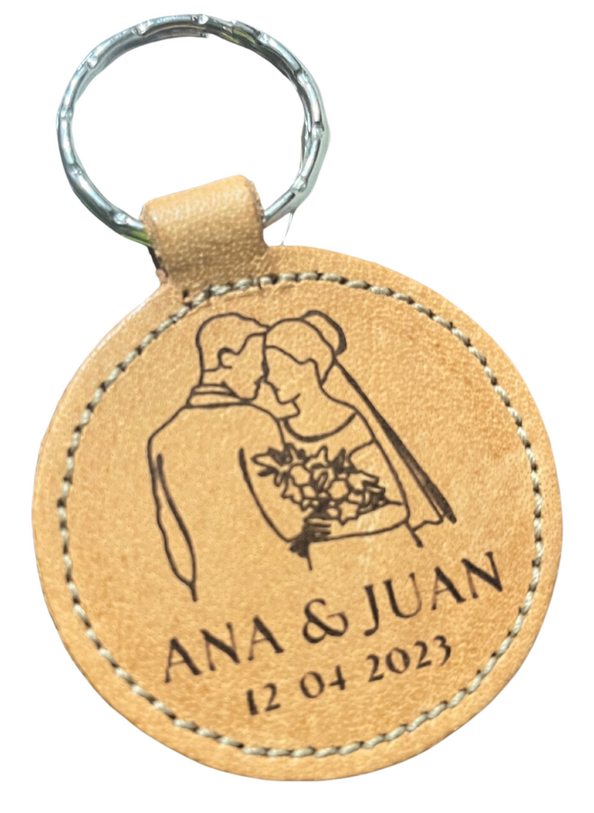 [1019] Llavero personalizado grabado para eventos