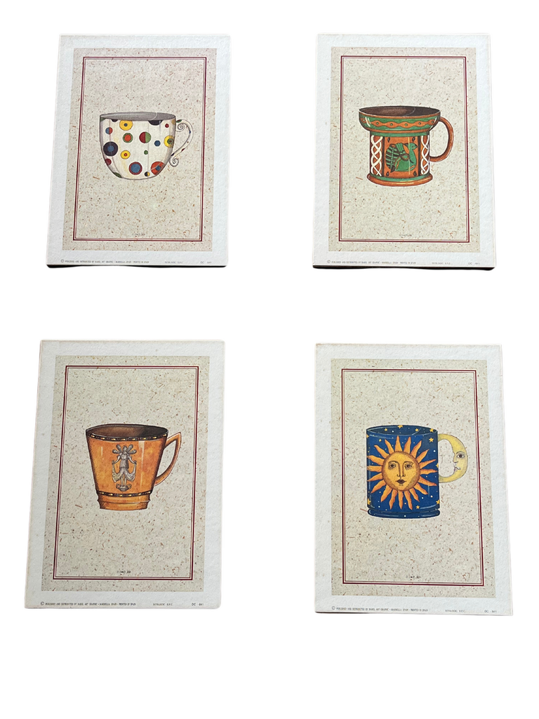 [10251] Set de 4 cuadros tablilla