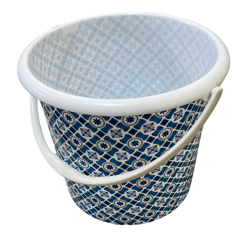 [1028] Cubo de Limpieza con Estampado Mosaico