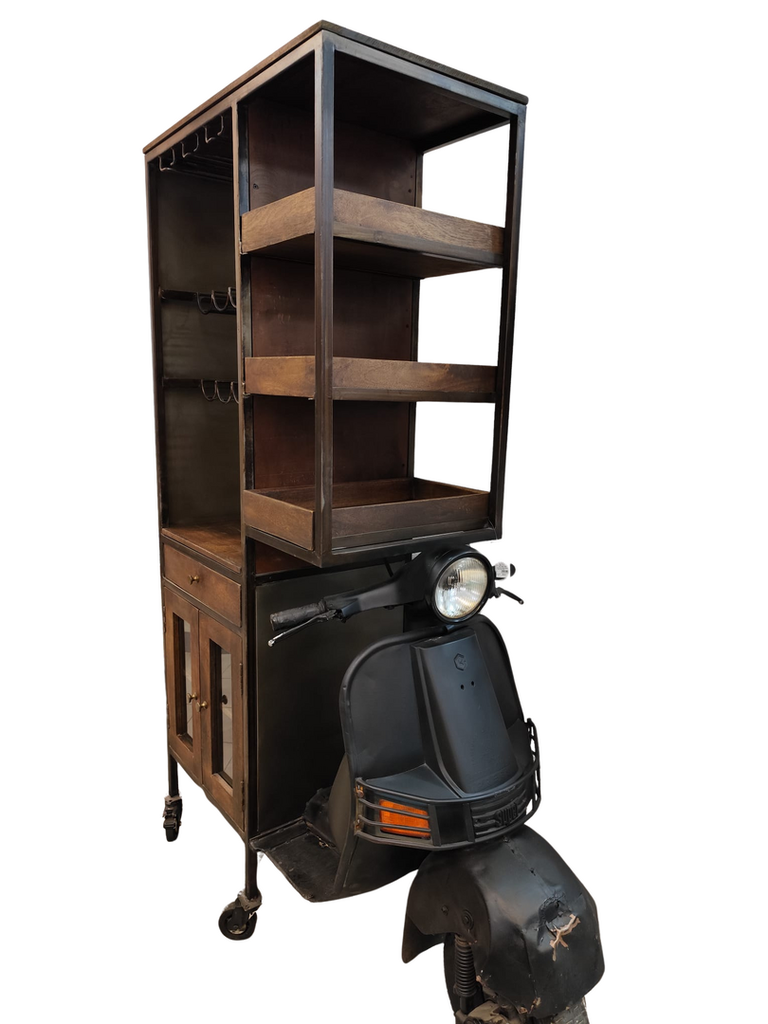 [1046] Mueble bar botellero vespa