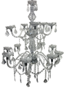 Lampara de techo decorativa de metacrilato de 15 brazos